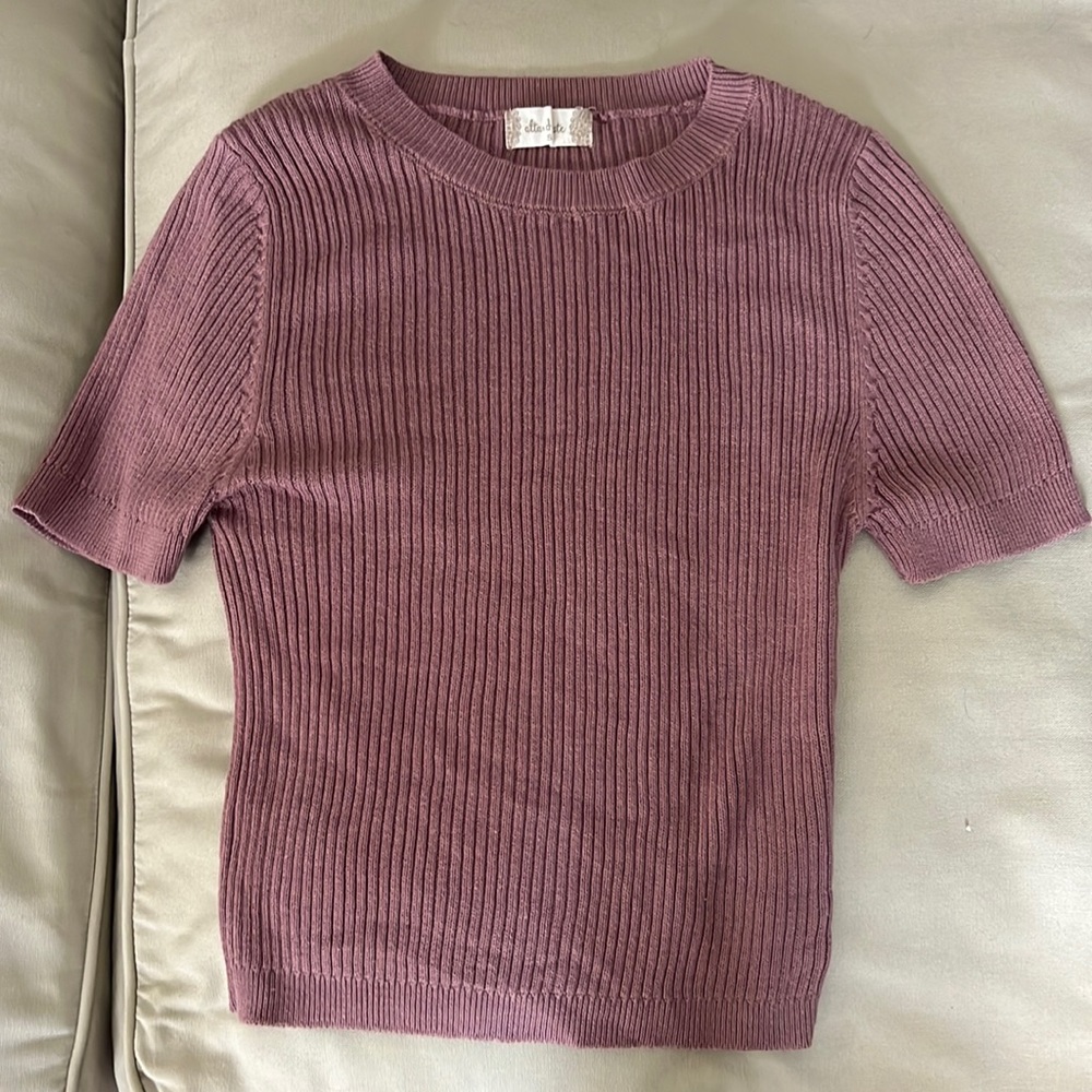 Altar’s state Rose colored short sleeve dress